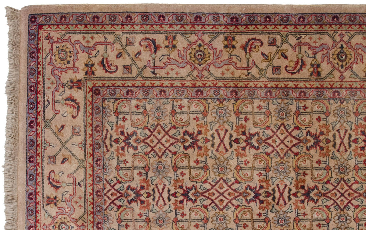6x9 Vintage Indian Mahal Design Carpet