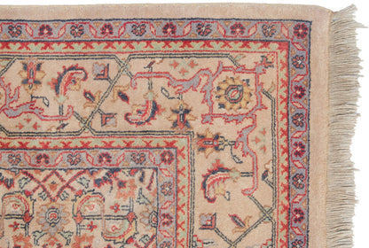 6x9 Vintage Indian Mahal Design Carpet