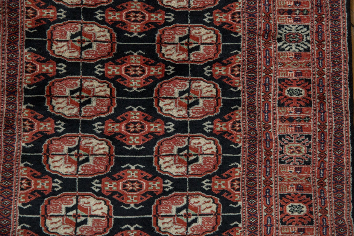 3x20 Vintage Fine Bokhara Rug Runner