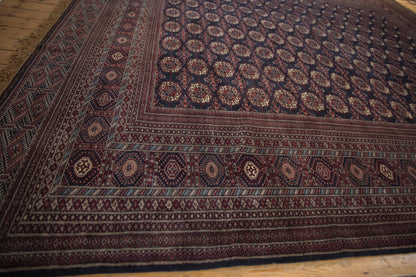 12x12.5 Vintage Fine Bokhara Square Carpet
