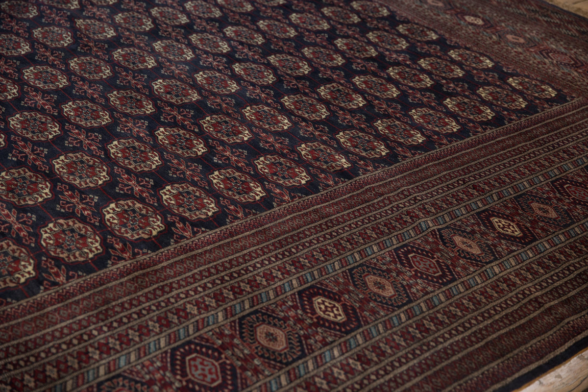 12x12.5 Vintage Fine Bokhara Square Carpet