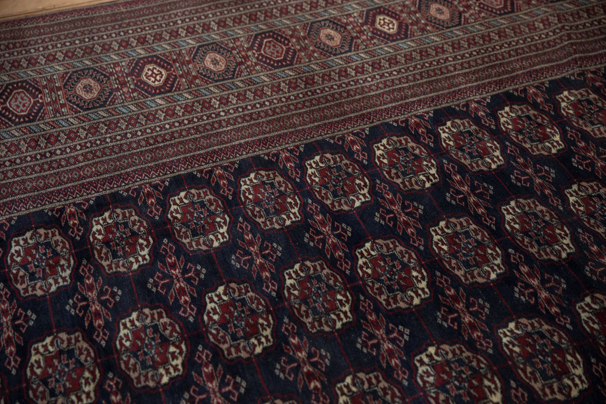 12x12.5 Vintage Fine Bokhara Square Carpet