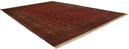 13x19.5 Vintage Fine Bokhara Carpet