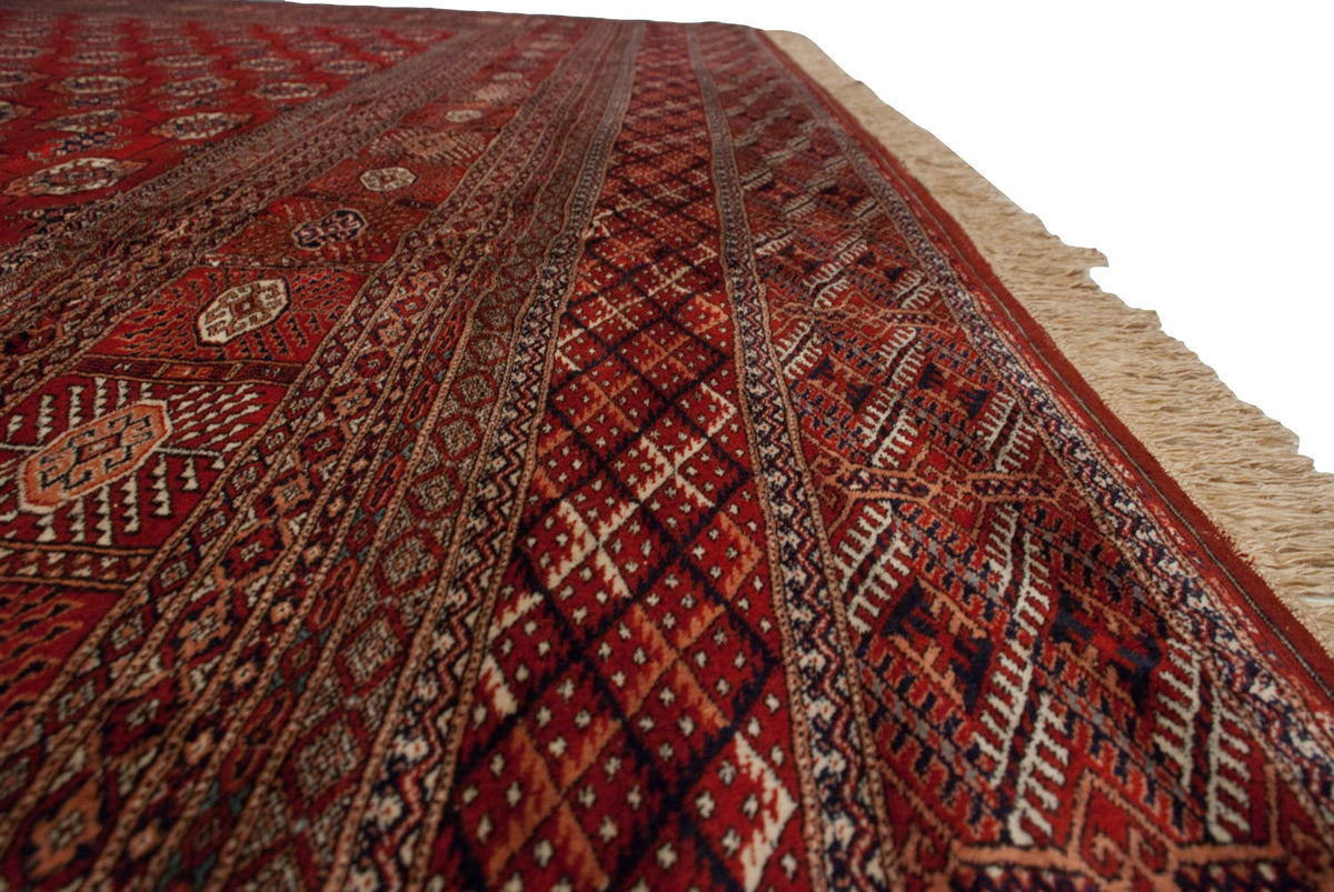 13x19.5 Vintage Fine Bokhara Carpet