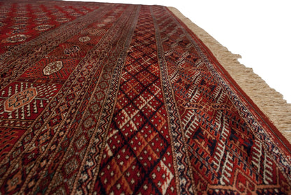 13x19.5 Vintage Fine Bokhara Carpet