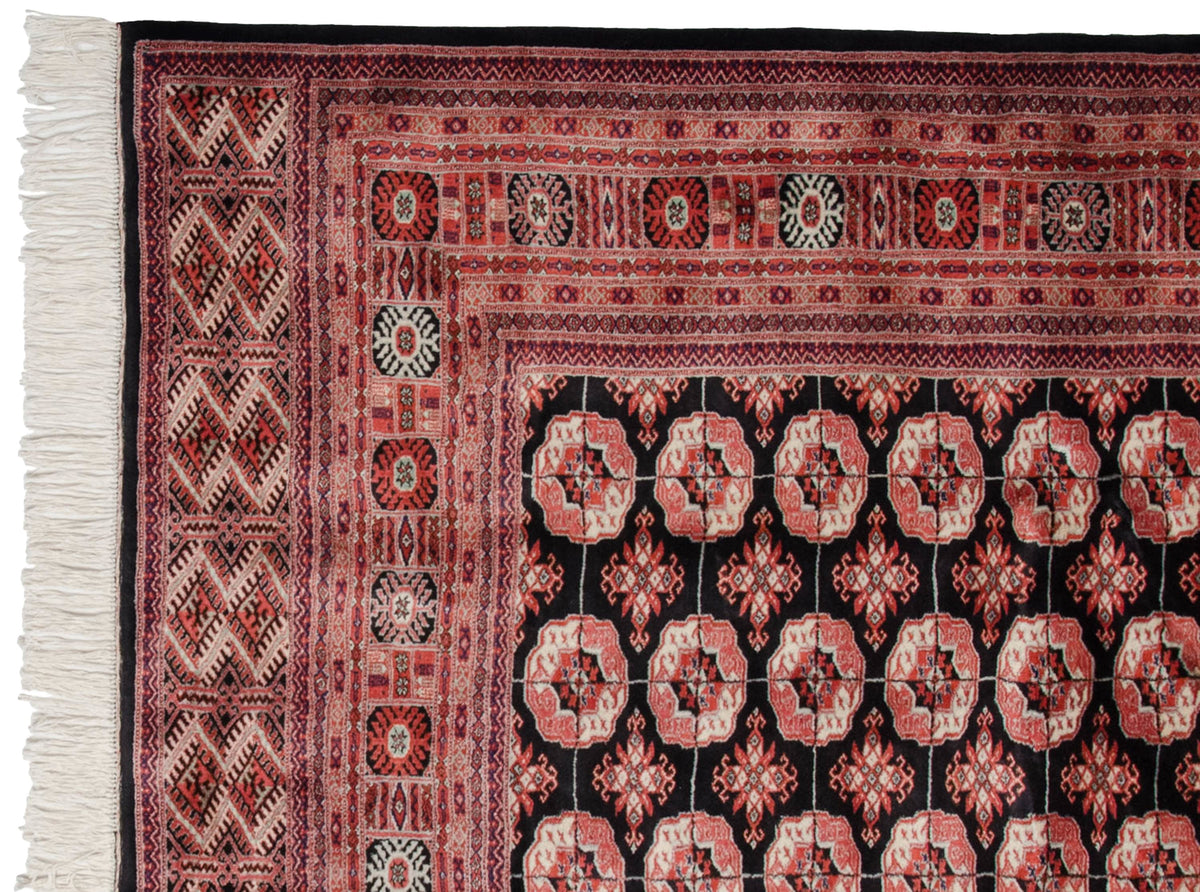 7x8 Vintage Fine Bokhara Square Carpet
