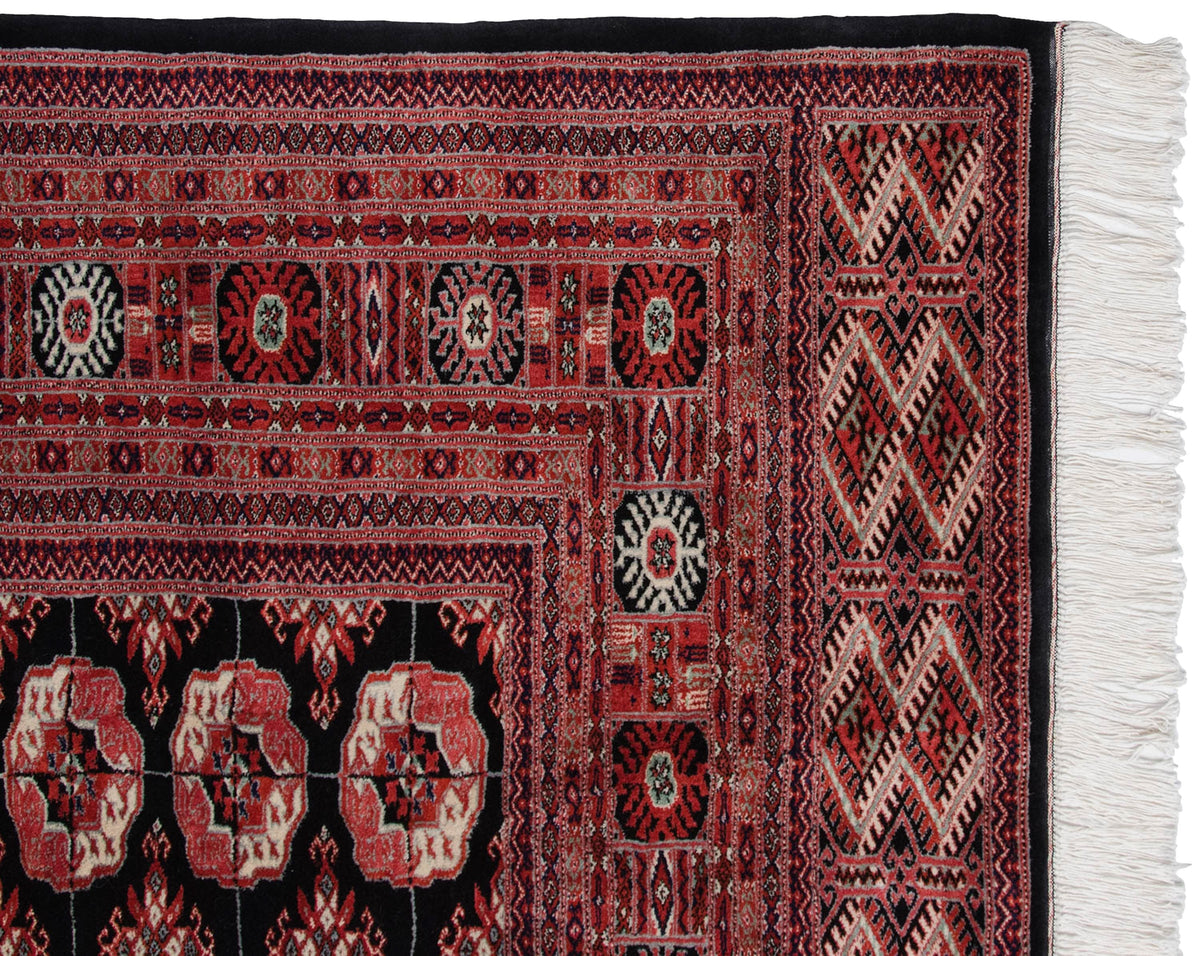 7x8 Vintage Fine Bokhara Square Carpet