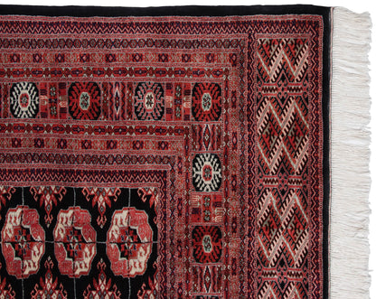 7x8 Vintage Fine Bokhara Square Carpet