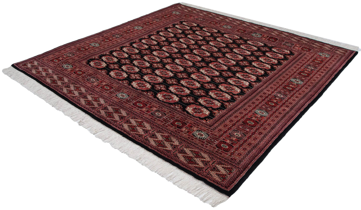7x8 Vintage Fine Bokhara Square Carpet