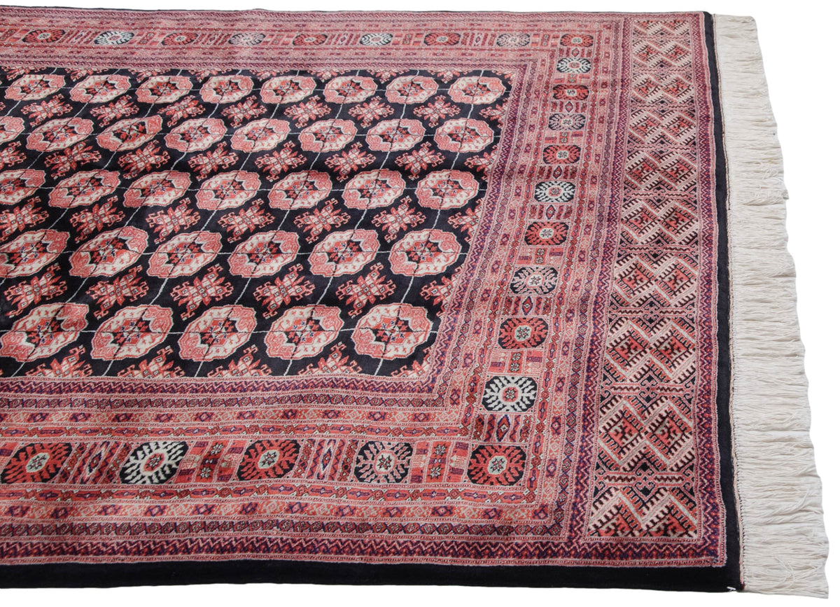 7x8 Vintage Fine Bokhara Square Carpet