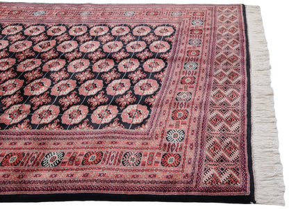 7x8 Vintage Fine Bokhara Square Carpet