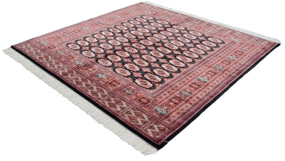 7x8 Vintage Fine Bokhara Square Carpet