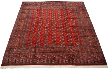 12.5x13 Vintage Fine Bokhara Square Carpet