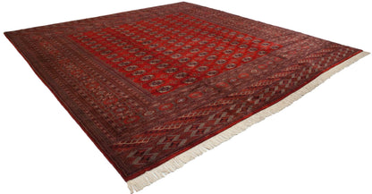 12.5x13 Vintage Fine Bokhara Square Carpet