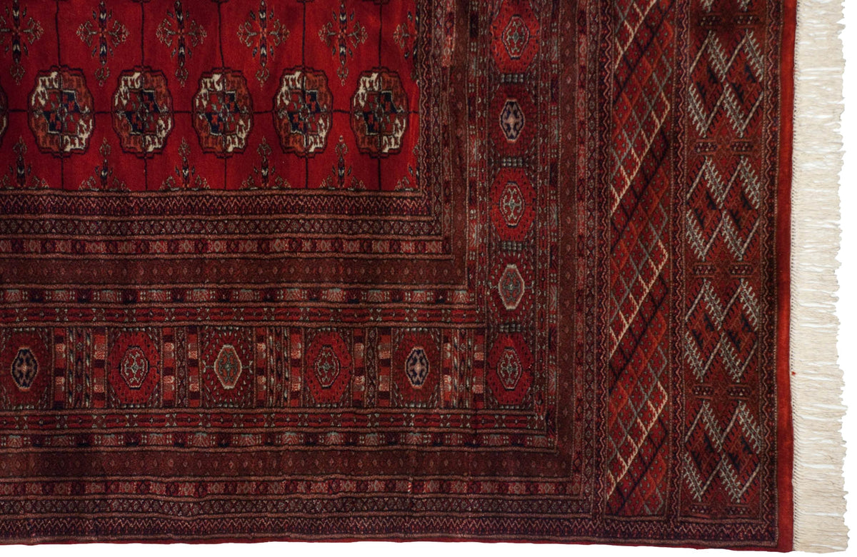 12.5x13 Vintage Fine Bokhara Square Carpet