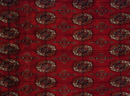 12.5x13 Vintage Fine Bokhara Square Carpet