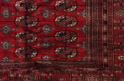 10x10 Vintage Fine Bokhara Square Carpet