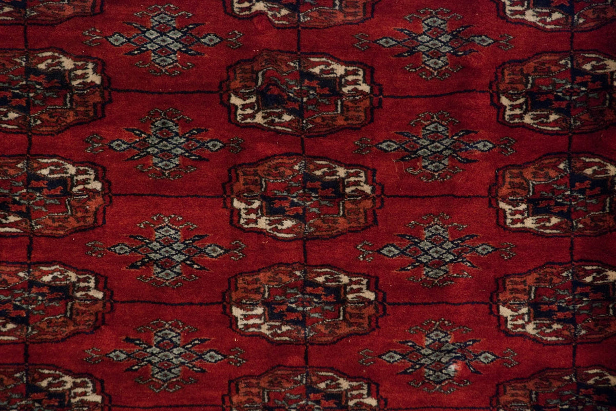 10x10 Vintage Fine Bokhara Square Carpet