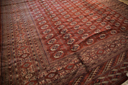 12x14.5 Vintage Fine Bokhara Carpet