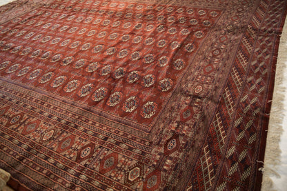 12x14.5 Vintage Fine Bokhara Carpet