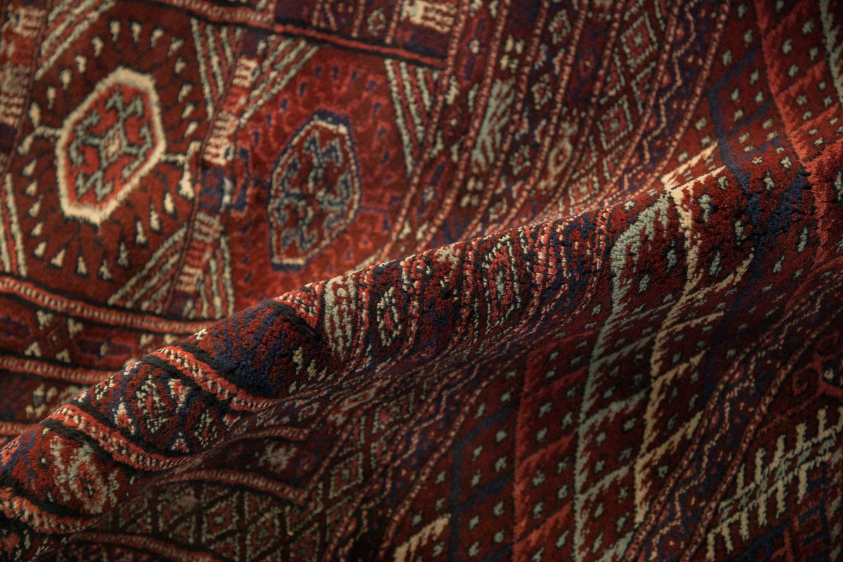 12x14.5 Vintage Fine Bokhara Carpet