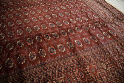 12x14.5 Vintage Fine Bokhara Carpet