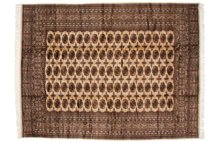 9x12 Vintage Fine Bokhara Carpet