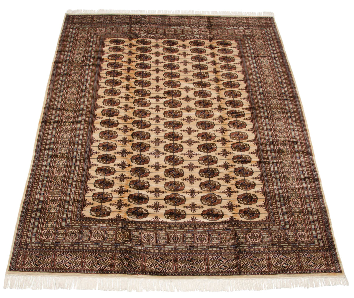 9x12 Vintage Fine Bokhara Carpet