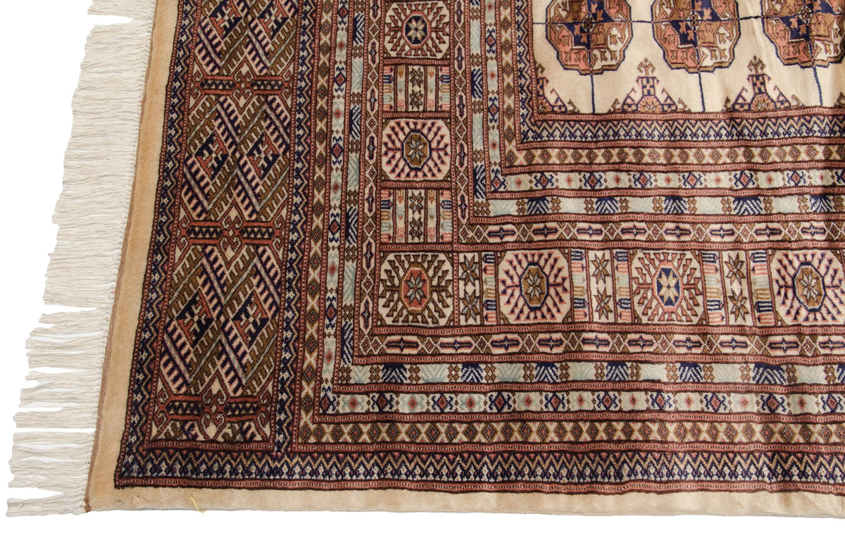 9x12 Vintage Fine Bokhara Carpet