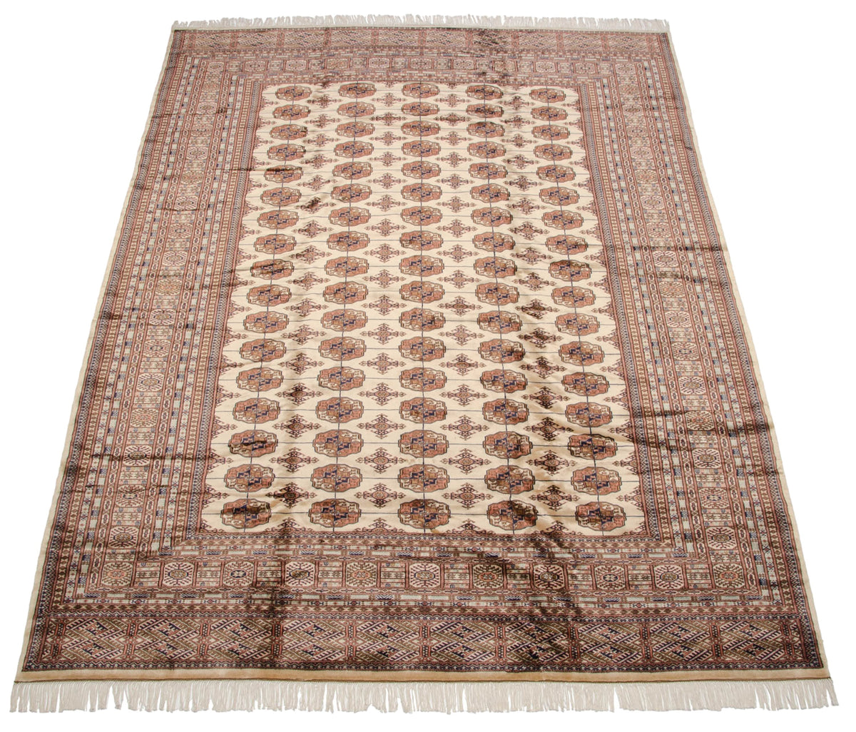 9x12 Vintage Fine Bokhara Carpet
