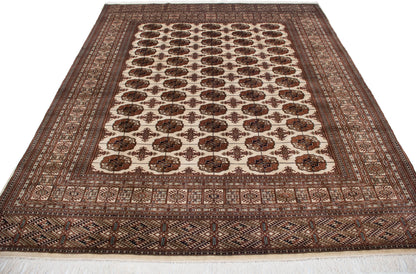 8x10 Vintage Fine Bokhara Carpet