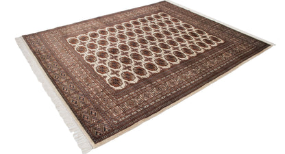 8x10 Vintage Fine Bokhara Carpet
