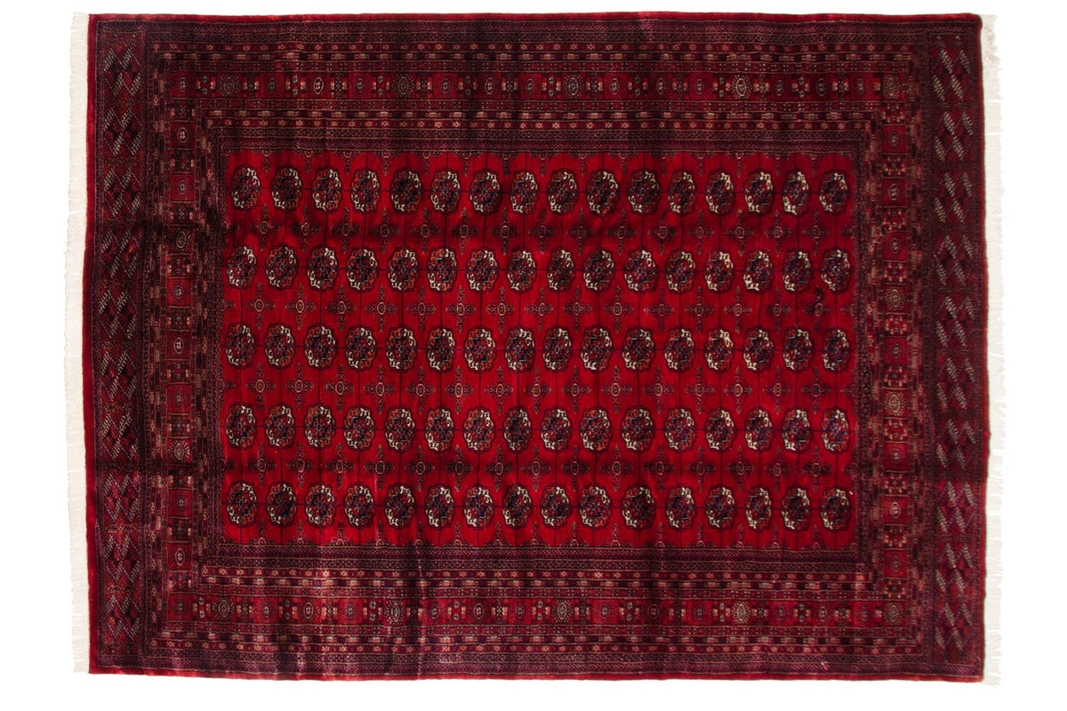 9x12.5 Vintage Fine Bokhara Carpet