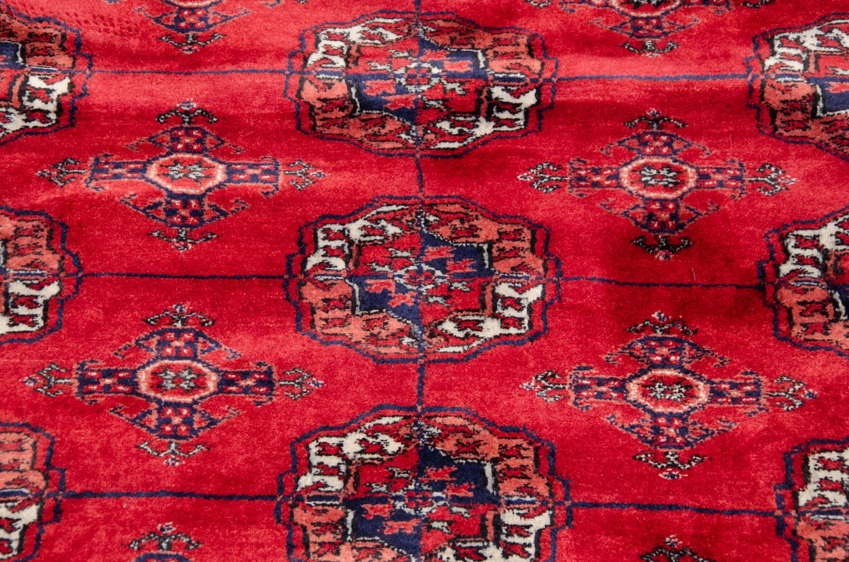 9x12.5 Vintage Fine Bokhara Carpet