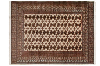 9x12 Vintage Fine Bokhara Carpet