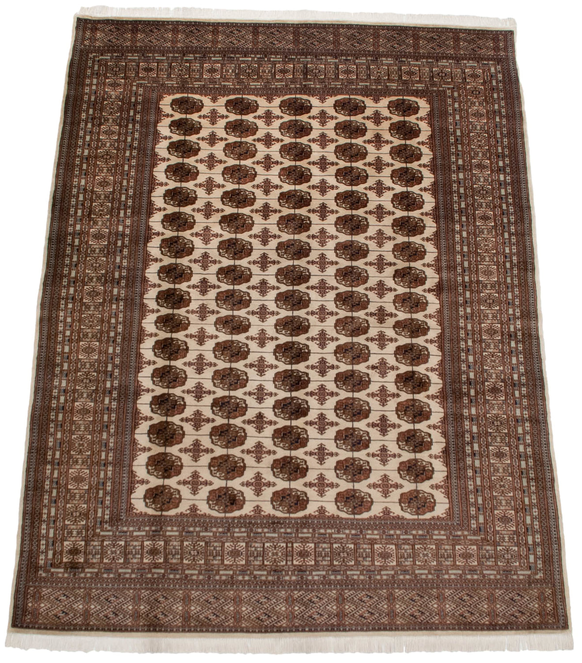 9x12 Vintage Fine Bokhara Carpet