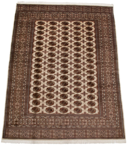 9x12 Vintage Fine Bokhara Carpet