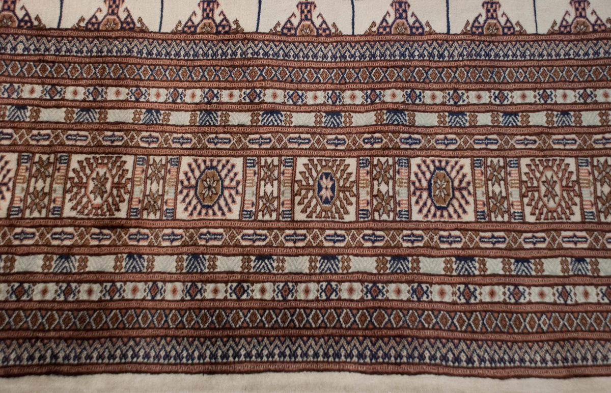 9x12 Vintage Fine Bokhara Carpet