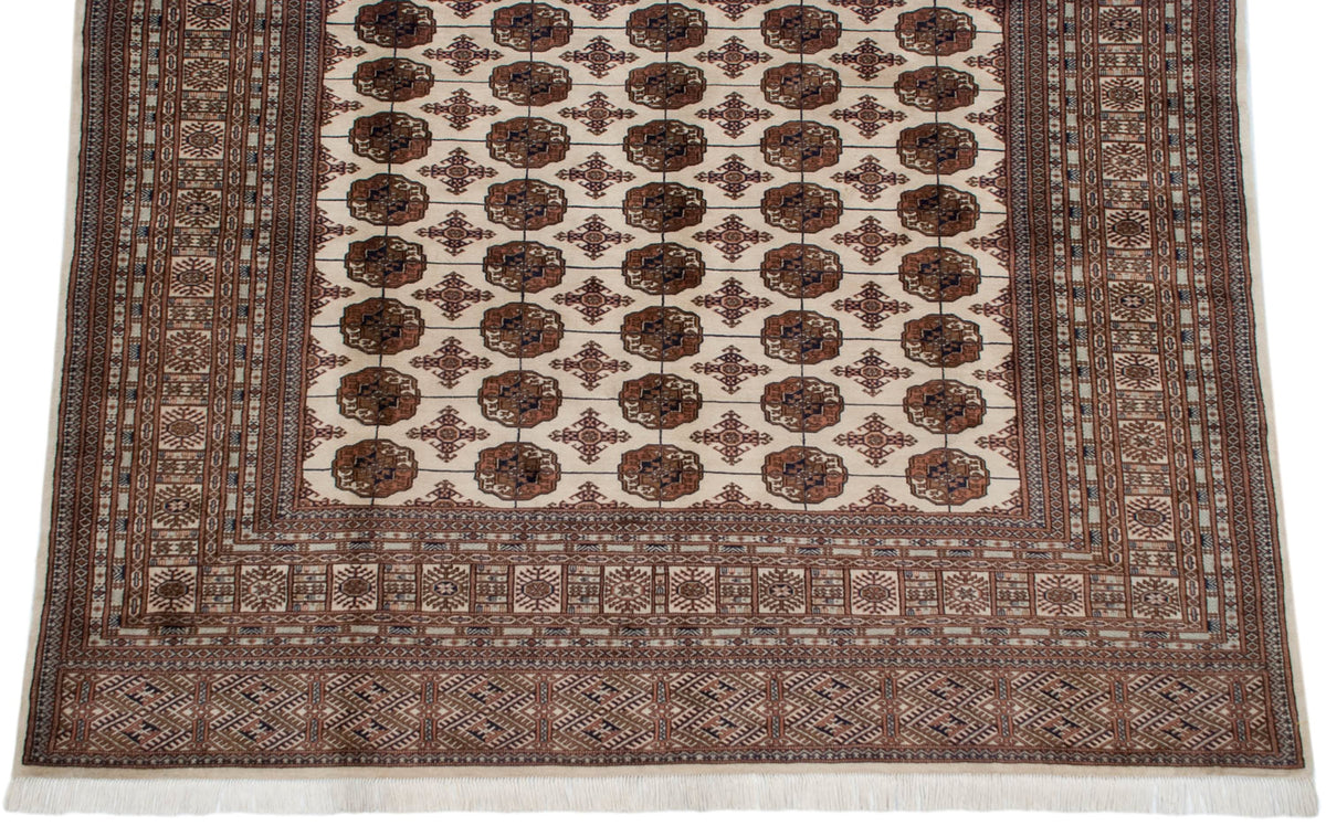 9x12 Vintage Fine Bokhara Carpet