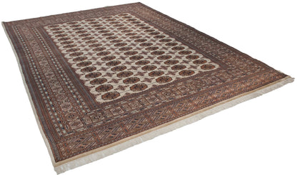 9x12 Vintage Fine Bokhara Carpet