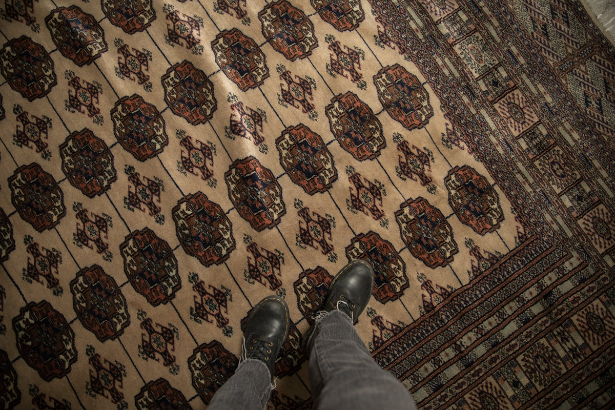 9x12 Vintage Fine Bokhara Carpet