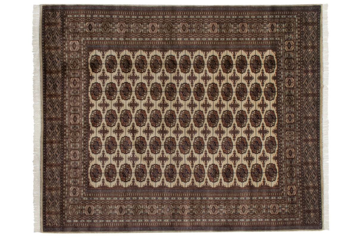 8x10 Vintage Fine Bokhara Carpet