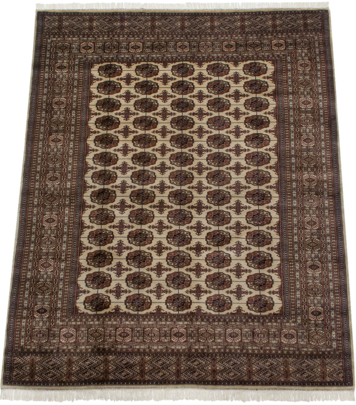 8x10 Vintage Fine Bokhara Carpet