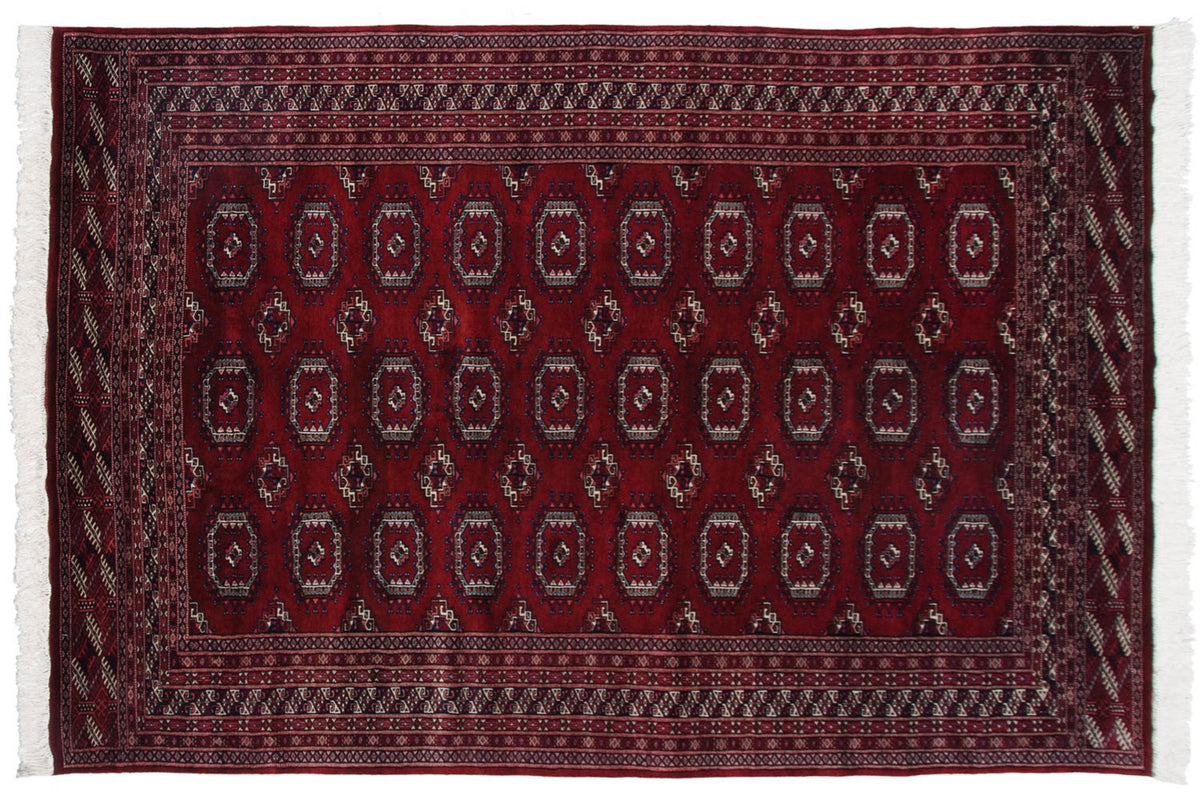 6x9 Vintage Fine Bokhara Carpet