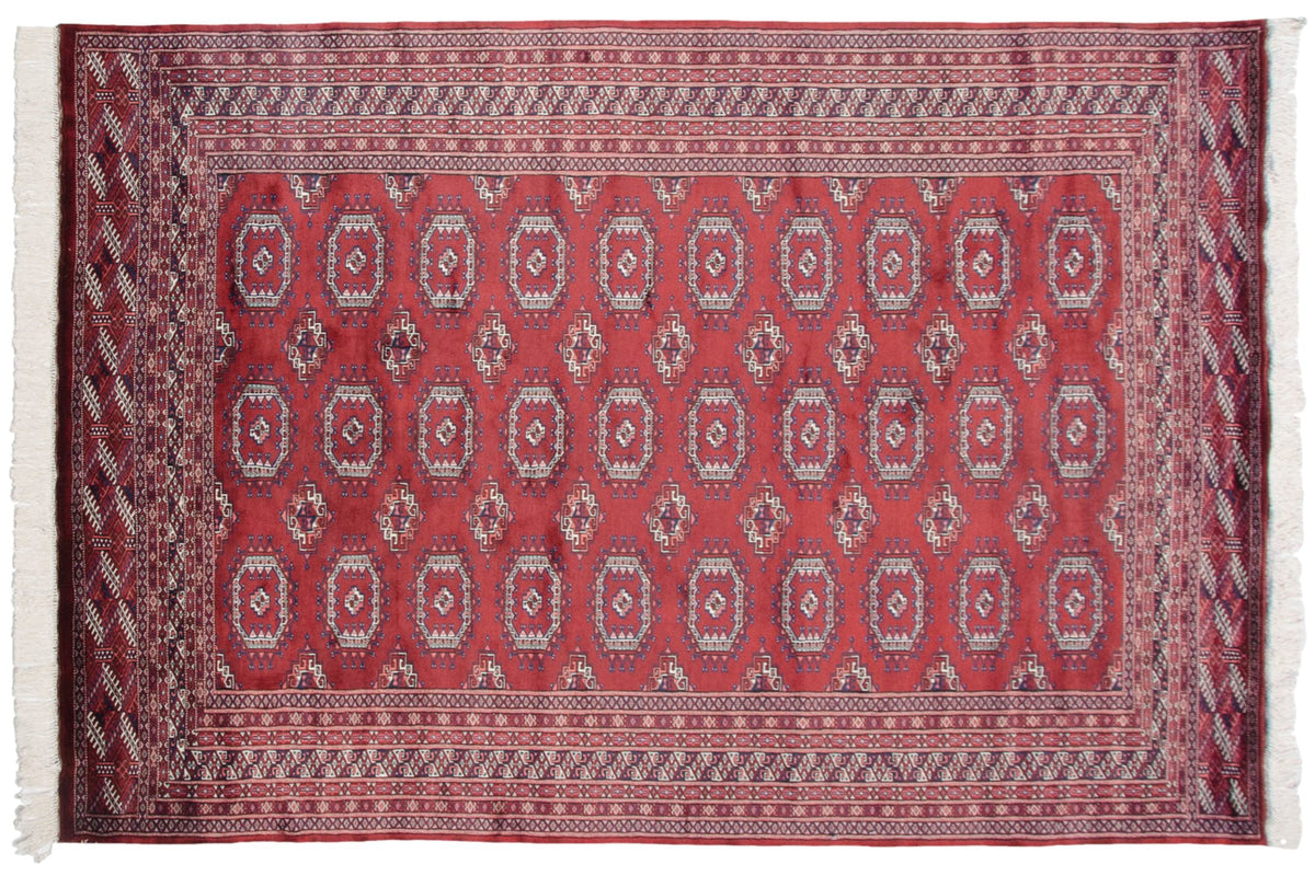 6x9 Vintage Fine Bokhara Carpet