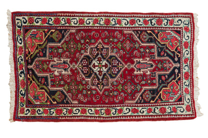 2.5x4 Vintage Fine Bijar Rug