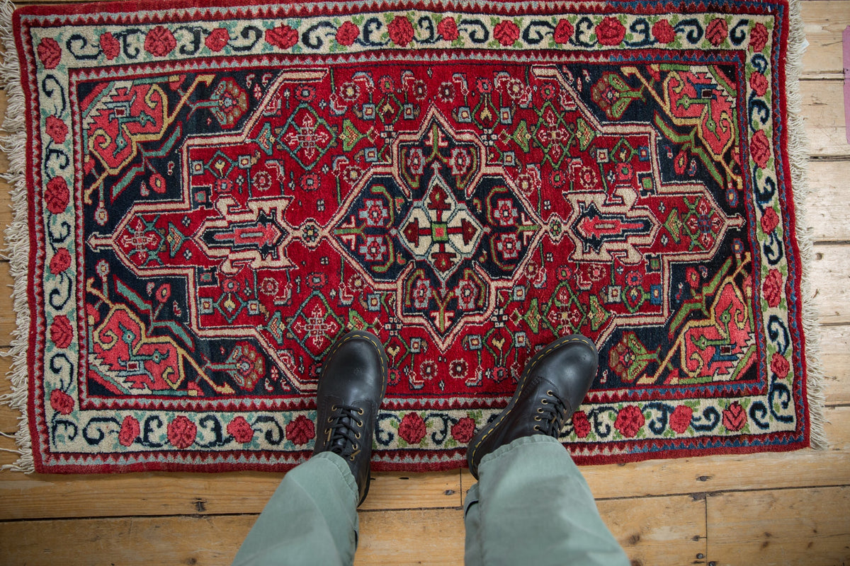 2.5x4 Vintage Fine Bijar Rug