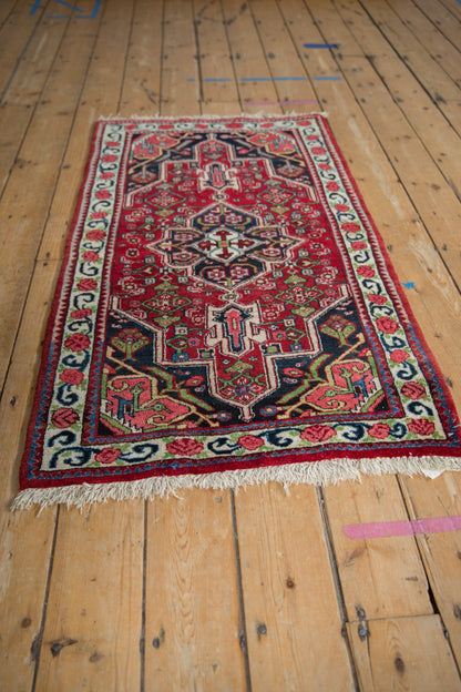2.5x4 Vintage Fine Bijar Rug