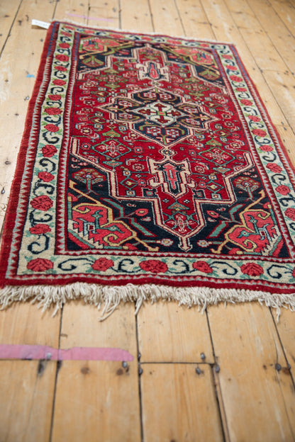2.5x4 Vintage Fine Bijar Rug