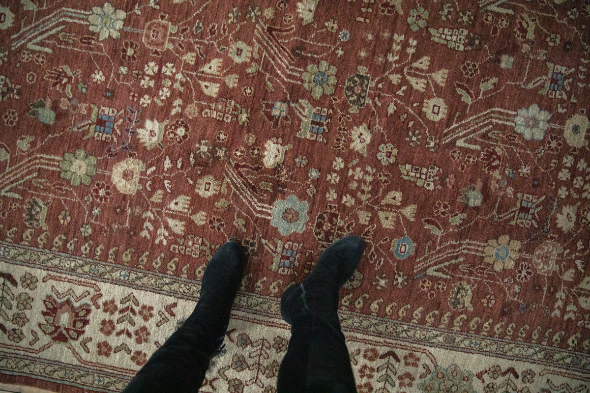 8x10 Vintage Armenian Hamadan Design Carpet